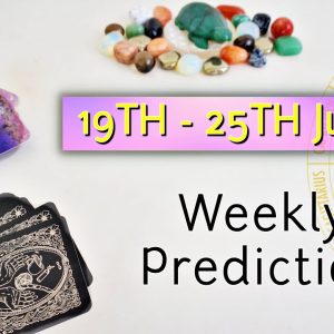 Weekly Horoscope ✴︎19th June to 25th June ✴︎ Tarot Reading Weekly Horoscope Astrology June Tarot