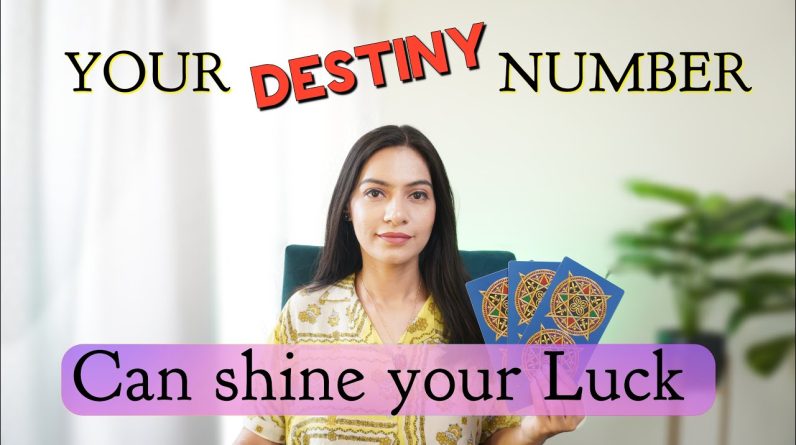 YOUR DESTINY💫Your Personality & Traits | Most Powerful Number In Your Life,भाग्यांक |DOB Numerology