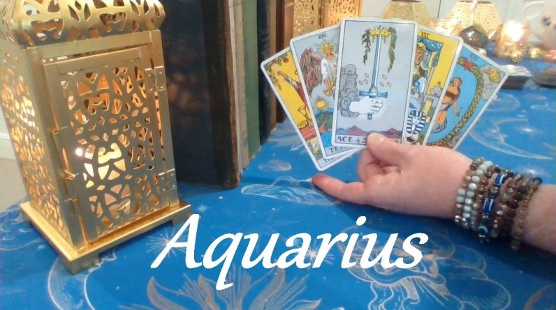 Aquarius 🔮 TAKE ACTION! This Is A Life Changing Opportunity Aquarius! July 31 - August 12 #Tarot