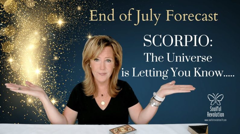 SCORPIO : Take A Break! | End of July 2023 Zodiac Tarot Reading