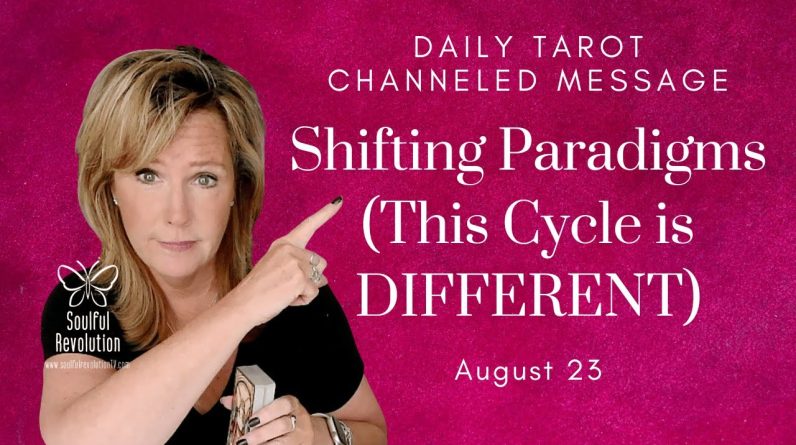 Your Daily Tarot Message : Shifting Paradigms - This Cycle Is DIFFERENT | Spiritual Path Guidance