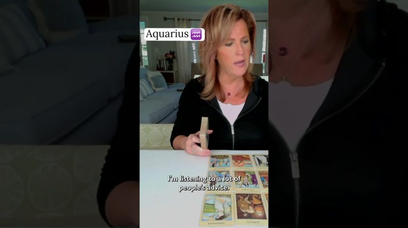 AQUARIUS : This Reading Is Off The Hook - BIG SHIFT Ahead #Tarot #shorts