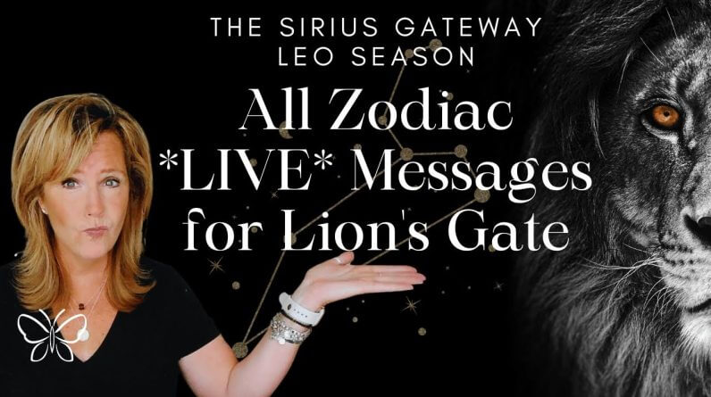 ALL SIGNS *LIVE* Get Ready! Unlock the POWER of Lion's Gate (Sirius Gateway & LEO Season)