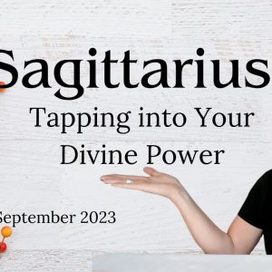 SAGITTARIUS : Opening To Your Divinity | September 2023 Monthly Zodiac Tarot Reading