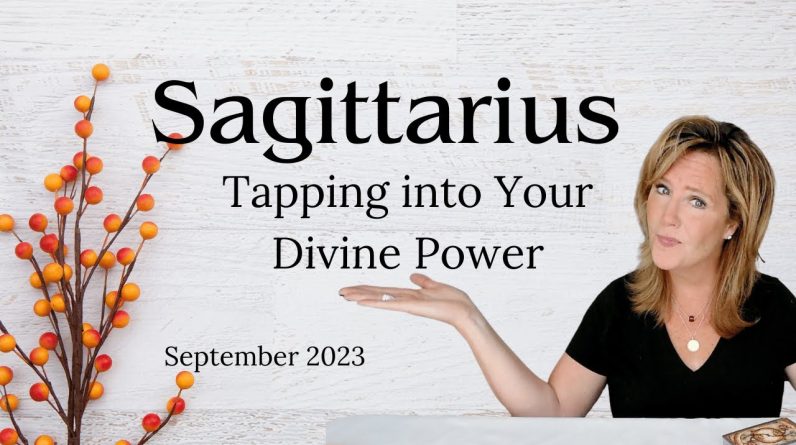 SAGITTARIUS : Opening To Your Divinity | September 2023 Monthly Zodiac Tarot Reading