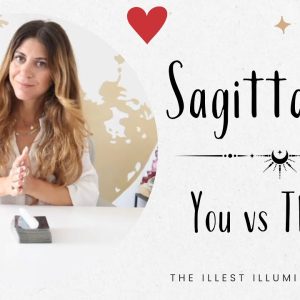 SAGITTARIUS ❤️ YOU VS THEM - A VERY SURPRISING CONVERSATION! R U READY? - September 2023 Tarot
