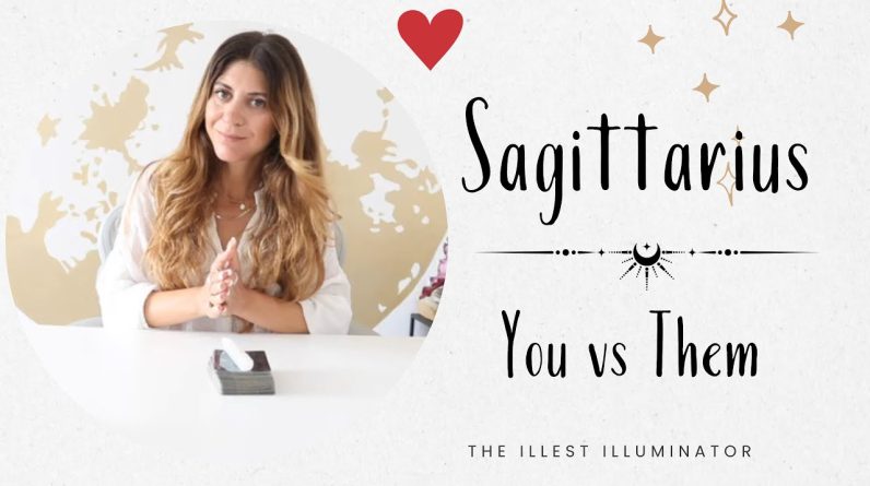 SAGITTARIUS ❤️ YOU VS THEM - A VERY SURPRISING CONVERSATION! R U READY? - September 2023 Tarot