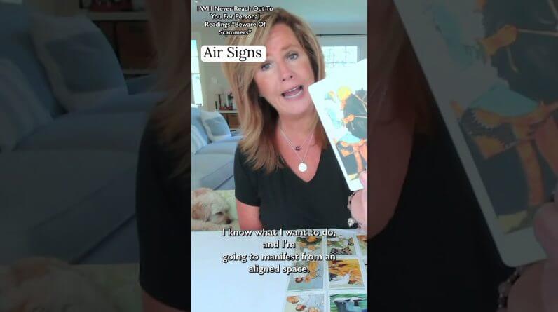 AIR SIGNS : This ONE Change Makes ALL The Difference #shorts #tarot