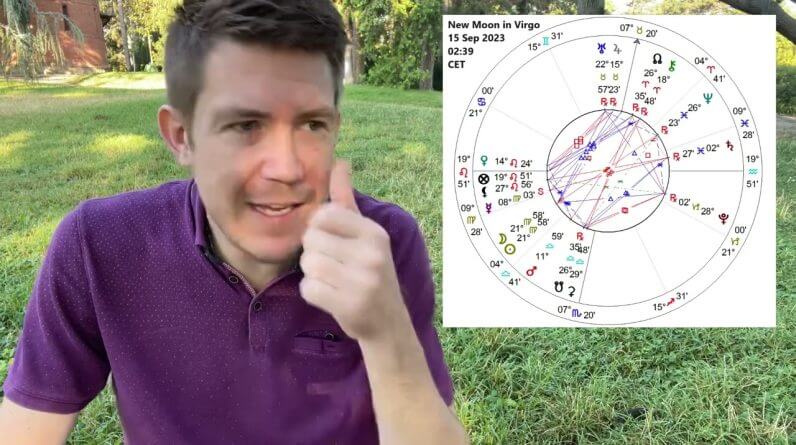 Get your life sorted! 15 September 2023 🌚 New Moon in Virgo ♍️ Your Horoscope with Gregory Scott