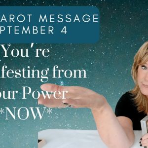Your Daily Tarot Message : You're Manifesting Your Power NOW | Spiritual Path Guidance
