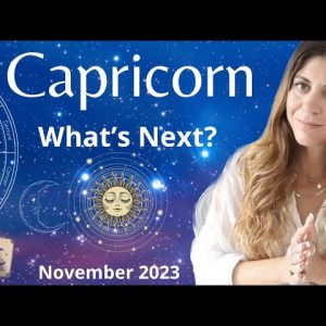CAPRICORN ⭐️ 'The ANGEL & The DEVIL Are Debating' Who Will Win? November 2023 Tarot Reading