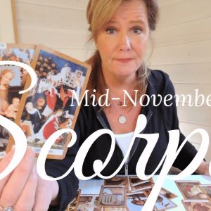 SCORPIO : Don't Let Them GO | Mid November 2023 Zodiac Tarot Reading