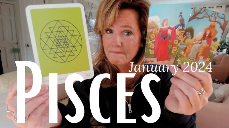 PISCES : Let The Abundance FLOW! | January 2024 Zodiac Tarot Reading