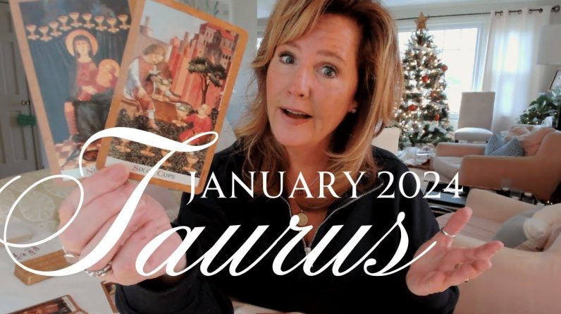 TAURUS : NO HOLDING BACK | January 2024 Zodiac Tarot Reading