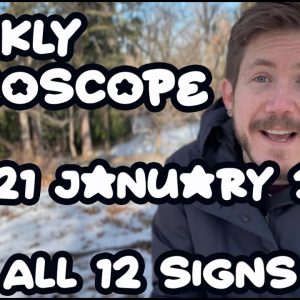 All 12 Signs! 🔥 15 - 21 January 2024 🔥 Stoke your inner fire 🔥 Gregory Scott Weekly Horoscope