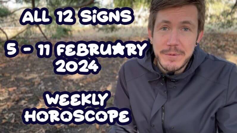 ALL 12 SIGNS! 5 - 11 February 2024 Weekly Horoscope with Gregory Scott 1 ALL 12 SIGNS! 5 - 11 February 2024 Weekly Horoscope with Gregory Scott