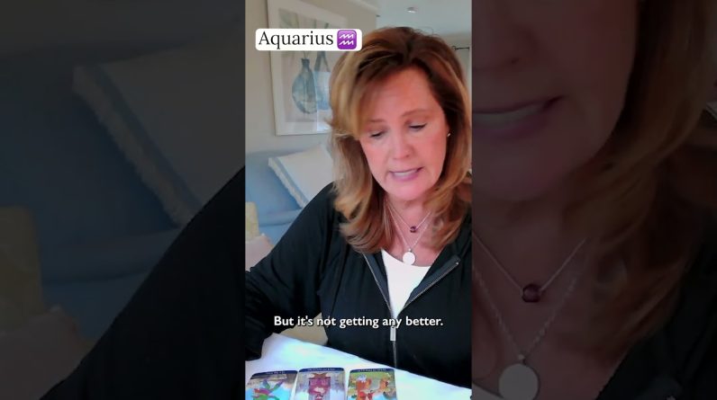 AQUARIUS : In Order To GET FREE, You Must Tell The Truth | March 2024 Zodiac #tarot #shorts