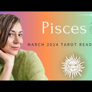 PISCES ❤️ 'YOUR HAPPY BREAKTHROUGH IN LOVE'! End of March 2024 Tarot Reading