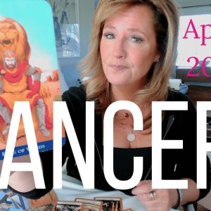 CANCER : WATER SHED Moment Crushing Old Beliefs | April 2024 Monthly Zodiac Tarot Reading
