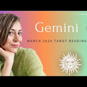 GEMINI 🧡 'INNER & OUTER SPACE.... Till the end of March 2024 Tarot Reading