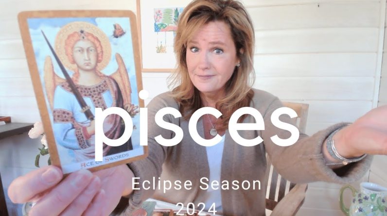 PISCES : There's MORE TO IT Than What You SEE | March Eclipse 2024 Zodiac Tarot Reading