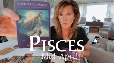 PISCES : Stepping Into Your POWER | April Mid Month Zodiac Tarot Reading