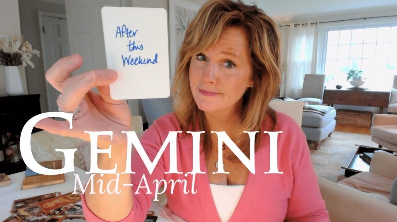 GEMINI : They're NOT Who You Think They Are | April Mid Month Zodiac ...