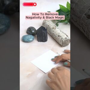 Powerful Ritual to remove black magic & negativity #blackmagicremedy #evileye #crystaljewellery