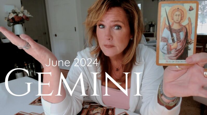 GEMINI : Why Won't They Just SAY IT? | June Weekly 2024 Zodiac Tarot Reading