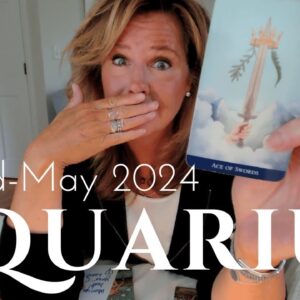 AQUARIUS : Truth Bomb - *Are You Out Of Your F*ing MIND?* | Mid May 2024 Zodiac Tarot Reading