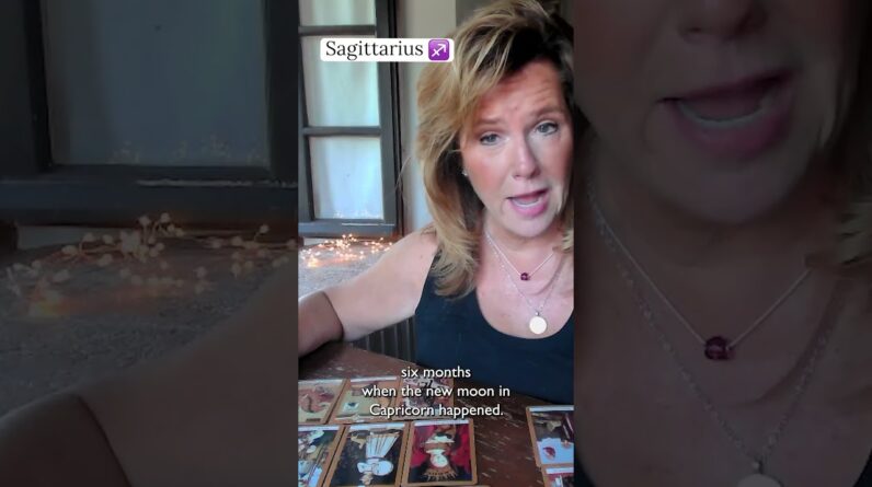 SAGITTARIUS: Welcoming In A Very Different Kind Of Life | Mid June 2024 Zodiac Tarot Reading #shorts