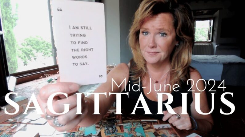 SAGITTARIUS : Welcoming In A Very Different Kind Of Life | Mid June 2024 Zodiac Tarot Reading 1 SAGITTARIUS : Welcoming In A Very Different Kind Of Life | Mid June 2024 Zodiac Tarot Reading