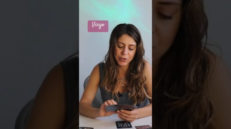 Virgo 🤍 A Surprising invitation in LOVE 😍 #virgo #shorts #tarotreading #shortstarot