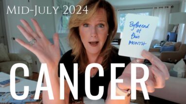 CANCER: When You LEAST Expect It - The Universe Is SHOVING You Forward | Mid July 2024 Tarot Reading