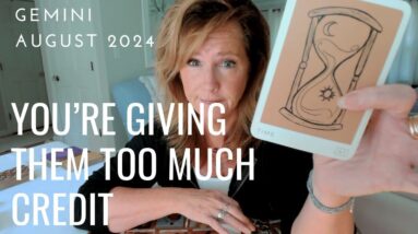 GEMINI : Time's UP! | August 2024 Zodiac Tarot Reading 16 GEMINI : Time's UP! | August 2024 Zodiac Tarot Reading