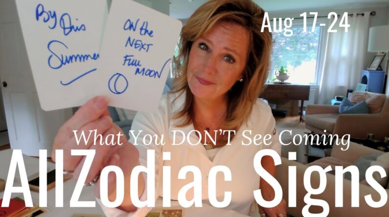 ALL ZODIAC : What You DON'T See Coming | August Saturday Tarot Reading 1 ALL ZODIAC : What You DON'T See Coming | August Saturday Tarot Reading