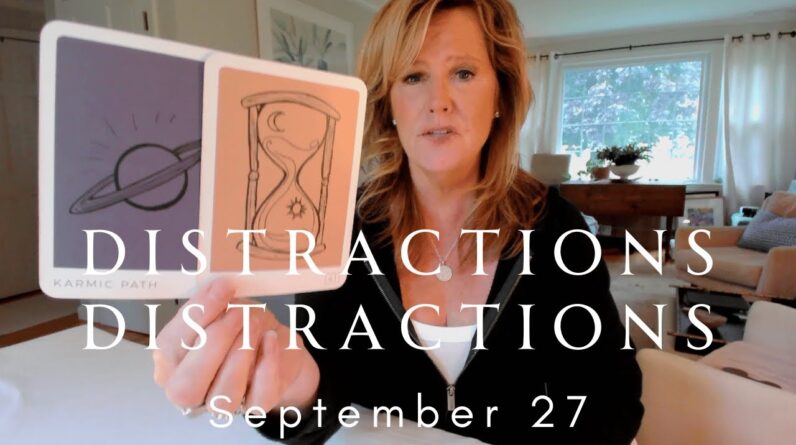 Your Daily Tarot Reading : Distractions, Distractions | Spiritual Path Guidance