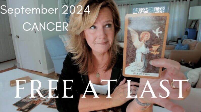 CANCER : The Freedom To Be AUTHENTICALLY YOU | September 2024 Zodiac Tarot Reading 1 CANCER : The Freedom To Be AUTHENTICALLY YOU | September 2024 Zodiac Tarot Reading