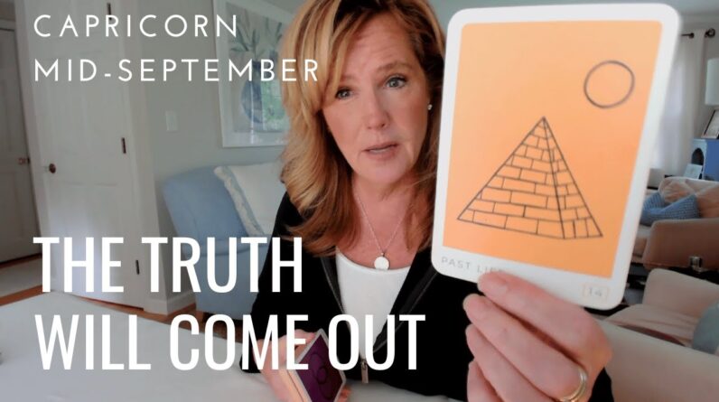 CAPRICORN : Past Life TRUTH Is REVEALED | Mid September 2024 Zodiac Tarot Reading 1 CAPRICORN : Past Life TRUTH Is REVEALED | Mid September 2024 Zodiac Tarot Reading