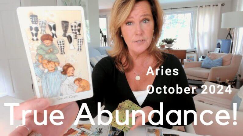 ARIES : Opening Up To TRUE ABUNDANCE | October 2024 Zodiac Tarot Reading 1 ARIES : Opening Up To TRUE ABUNDANCE | October 2024 Zodiac Tarot Reading