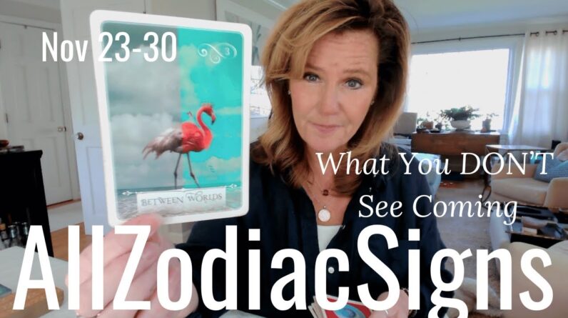 ALL ZODIAC : What You DON'T See Coming | November Saturday Tarot Reading 1 ALL ZODIAC : What You DON'T See Coming | November Saturday Tarot Reading