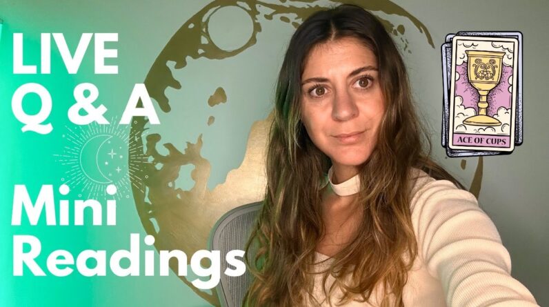 LIVE Q&A Tarot Readings. MINI READINGS :) 1 LIVE Q&A Tarot Readings. MINI READINGS :)