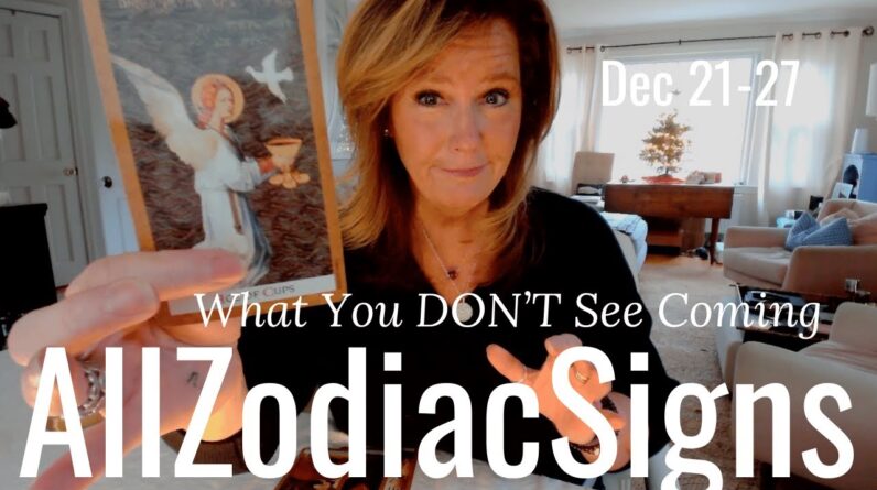 ALL ZODIAC : What YOU Don't See Coming | December Saturday Tarot Reading 1 ALL ZODIAC : What YOU Don't See Coming | December Saturday Tarot Reading