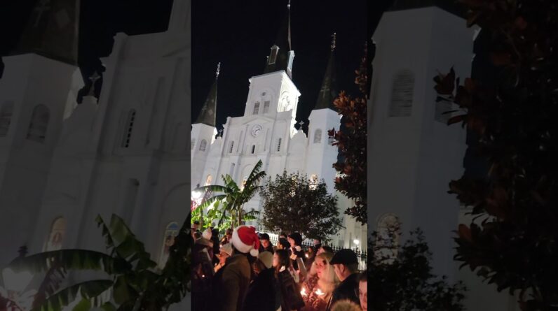 Caroling In Jackson Square #neworleans #frenchquarter #Caroling 1 Caroling In Jackson Square #neworleans #frenchquarter #Caroling