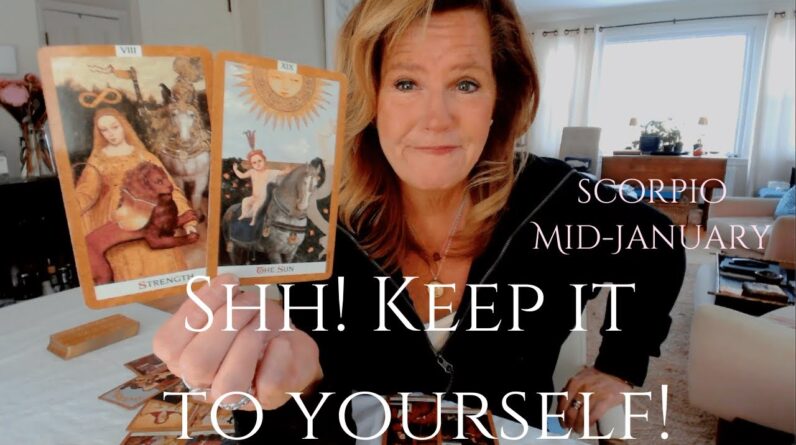 SCORPIO : Amazing New Opportunity - KEEP QUIET About It! | Mid January 2025 Zodiac Tarot Reading 1 SCORPIO : Amazing New Opportunity - KEEP QUIET About It! | Mid January 2025 Zodiac Tarot Reading
