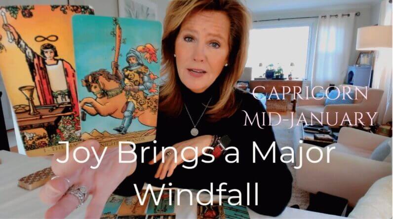 CAPRICORN : Joy Brings A MAJOR Windfall | Mid January 2025 Zodiac Tarot Reading 1 CAPRICORN : Joy Brings A MAJOR Windfall | Mid January 2025 Zodiac Tarot Reading