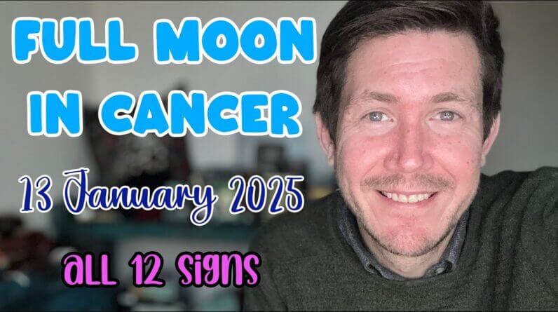Full Moon 🌕 in Cancer ♋️ 13 January 2025 All 12 Signs! Your Horoscope with Gregory Scott 1 Full Moon 🌕 in Cancer ♋️ 13 January 2025 All 12 Signs! Your Horoscope with Gregory Scott