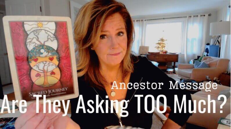 Message From The Ancestors : You've Moved On - The Past Shows UP 1 Message From The Ancestors : You've Moved On - The Past Shows UP
