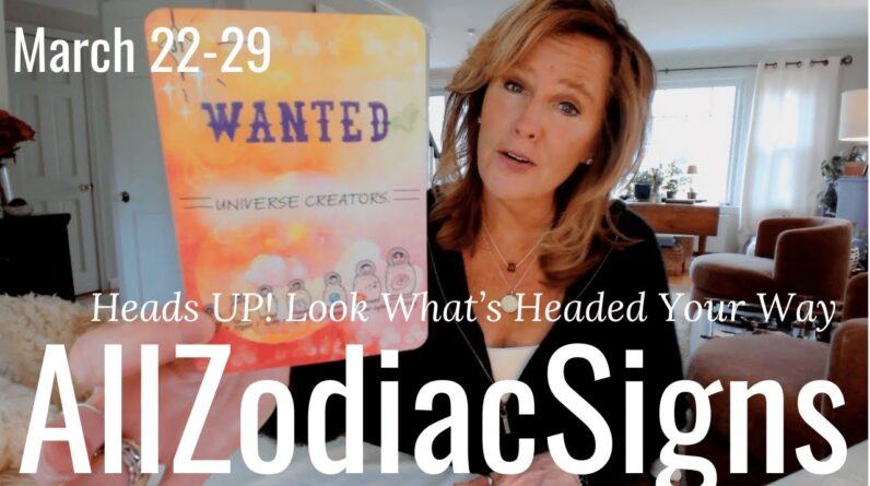 ALL ZODIAC : Heads UP! Look What's Headed Your Way | March Saturday Tarot Reading 1 ALL ZODIAC : Heads UP! Look What's Headed Your Way | March Saturday Tarot Reading