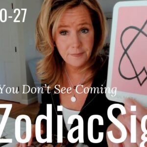 ALL ZODIAC : What You Don't See Coming | April Saturday Tarot Reading